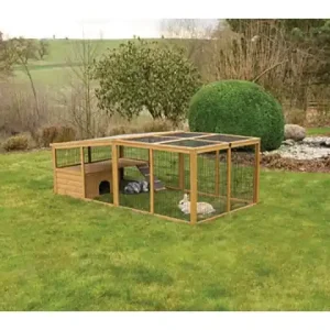Freilaufgehege 220x115x75 cm mit Ausbruchsperre Rabatt