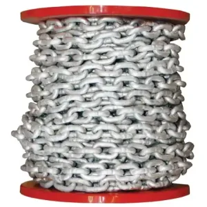 Neuheit Rundstahlkette 766 - 6 x 18,5 mm Rolle 15 MT feuerverzinkt