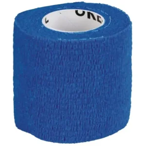EquiLastic selbsthaftende Bandage, blau, 5cm breit Neu