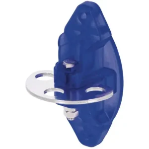 (4 Stl) Torgriffisolator, blau Premium, aus PC Preiswert