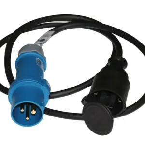 Caravan Adapter Stecker 3 polig blau und Shuko Jetzt Kaufen