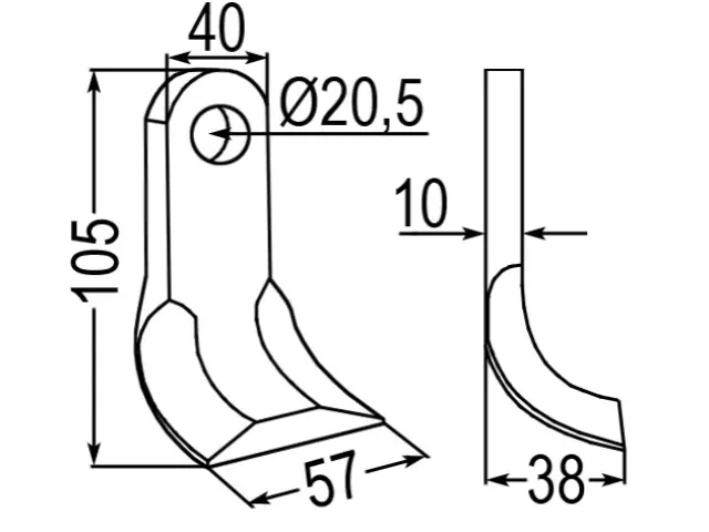 Saisonangebot Y-Messer zu Irus