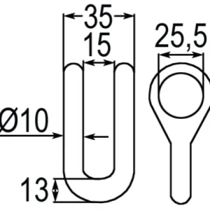 Schäkel zu Bomford/Mc Connel/Spearhead Versand Am Gleichen Tag