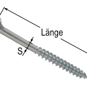 Spanplattenschr. 8,0X 280 TG TX40 50 Stk Letzte Chance