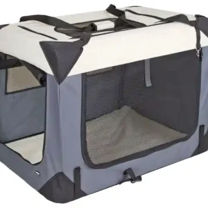 Transportbox Journey grau/beige 81x58x58 cm Versand Am Gleichen Tag