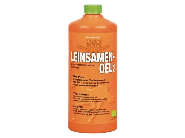 Solange Der Vorrat Reicht Leinsamenöl 1ltr.