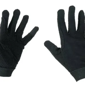 Preiswert Reithandschuhe Baumwolle L schwarz