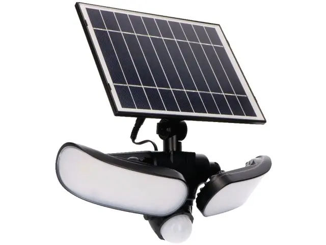 LED-Straßenlampe Solar Sensor 10W 1000LM Markenware
