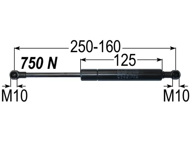Preis Gesenkt Gasdruckfeder-Türe (Stabilus) zu Deutz, SDF 04429617, 04428681, 04416549