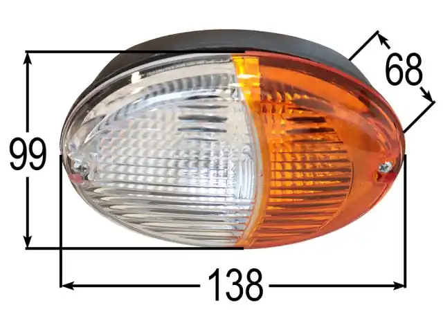Blinkleuchte li. zu JD AL171029 Neue Kollektion