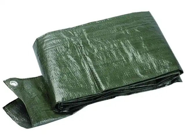 Schutzplane in grün 90 g/m² - 6 x 10 m Aktuell