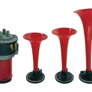 Horn mit Kompressor 3 - fach 12V e-mark Letzte Chance