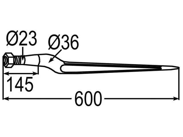 Schnäppchen Silozinken zu Weidemann M22x1,5