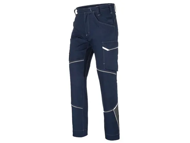 Super-Preis Kübler Hose ICONIQ dunkelblau anthrazit 48