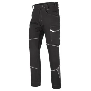 Kübler Hose ICONIQ schwarz anthrazit 46 Geprüft
