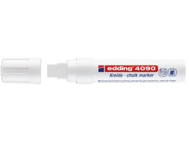 Meistverkauft Edding 4090 Kreidemarker weiß