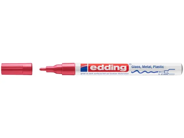 Edding 751 Glanzlackmarker rot Begrenztes Angebot