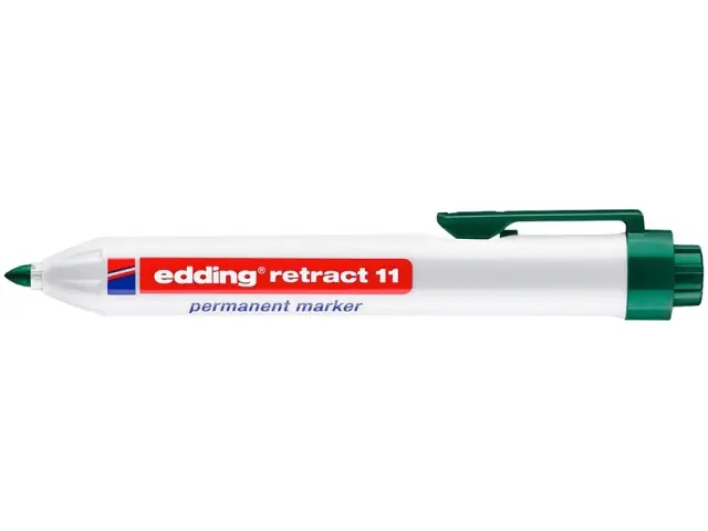 Edding retract 11 Permanentmarker grün Sonderaktion