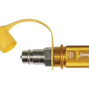 Knallerangebot KENNFIXX Griff Gelb + montiert mit Stecker BG3 1/2"