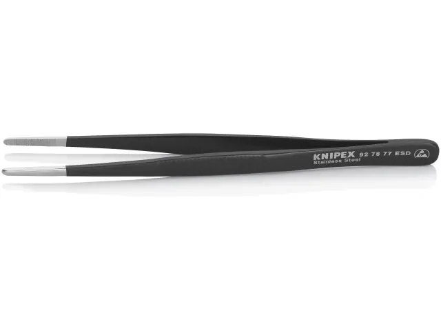 KNIPEX Universalpinzette ESD Edelstahl 92 78 77 ESD Solange Der Vorrat Reicht