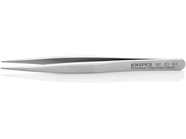KNIPEX Präzisionspinzette Edelstahl 92 21 01 Expressversand