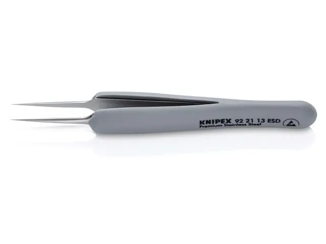 Expressversand KNIPEX Gummi-Pinzette ESD Edelstahl 92 21 13 ESD