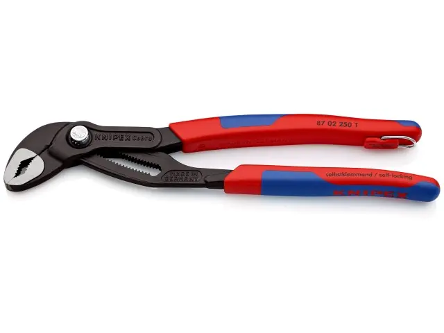 Jetzt Bestellen KNIPEX Cobra® mit Befestigungsöse 87 02 250 T BK