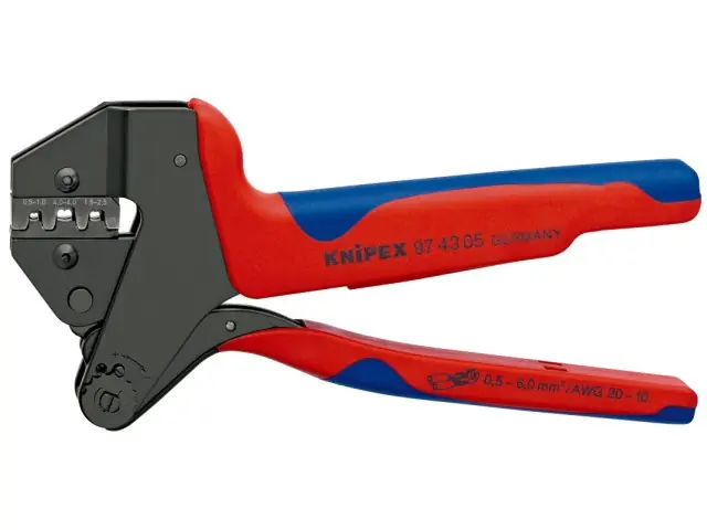 Markenware KNIPEX Crimp-Systemzange 97 43 05