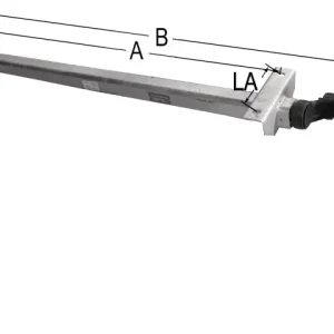 Achse PKW Anh. KNOTT 1450 mm ungebr. 750 kg (112X5) 6A2036.003, 6A2036003 Knallerangebot