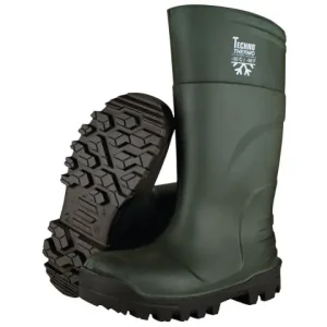 Knallerangebot PU-Stiefel Techno-Thermo Gr. 41 grün S5
