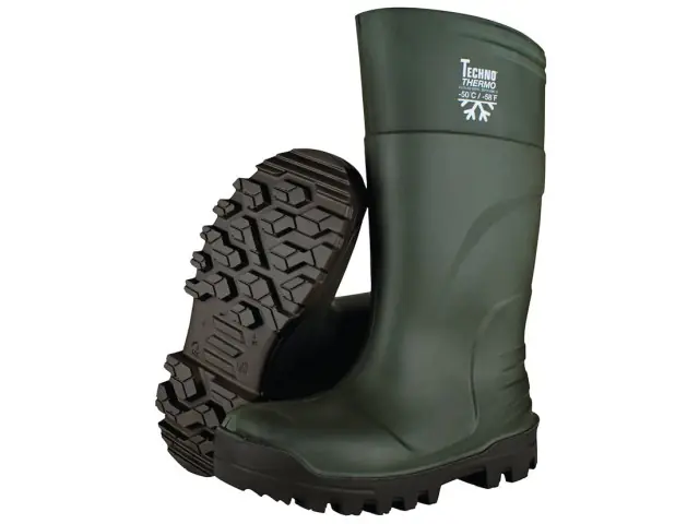 Knallerangebot PU-Stiefel Techno-Thermo Gr. 41 grün S5