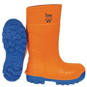 Bestseller PU-Stiefel Techno-Thermo Gr. 44 orange S5