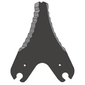 Aktuell Strohballenmesser zu Pöttinger 00434152, 00434149, 434.152, 434.149
