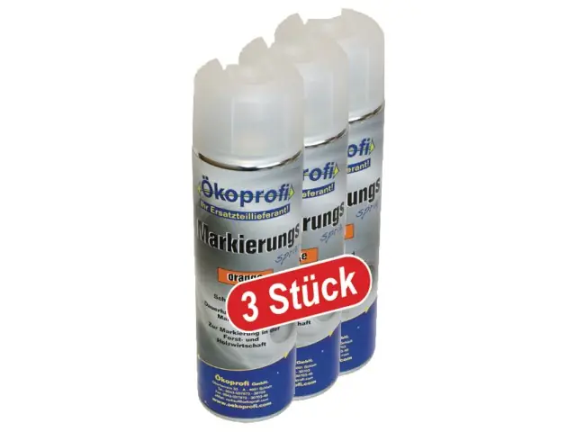 (3 Stk) Markierspray 500ml orange Top-Seller