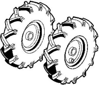 Agria Paar Triebräder AS 7190 261 Preis Gesenkt
