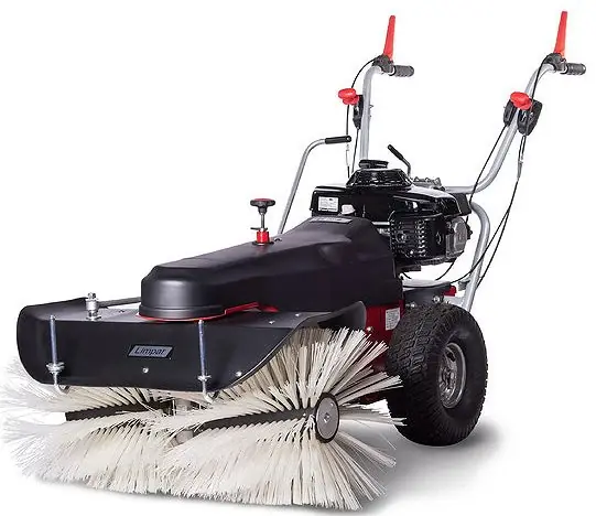 4F Schmutz- und Schneekehrmaschine Limpar 84 Pro B&S E-Start mit Kehrbürstensatz Bestseller