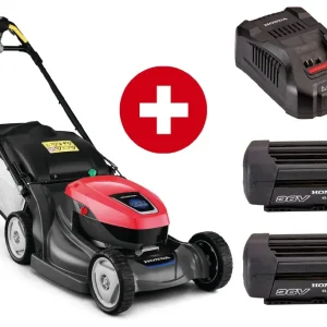 Honda Akku-Rasenmäher HRX 476 XB VE mit 2 x 6Ah Akku und Schnell-Ladegerät Rabatt