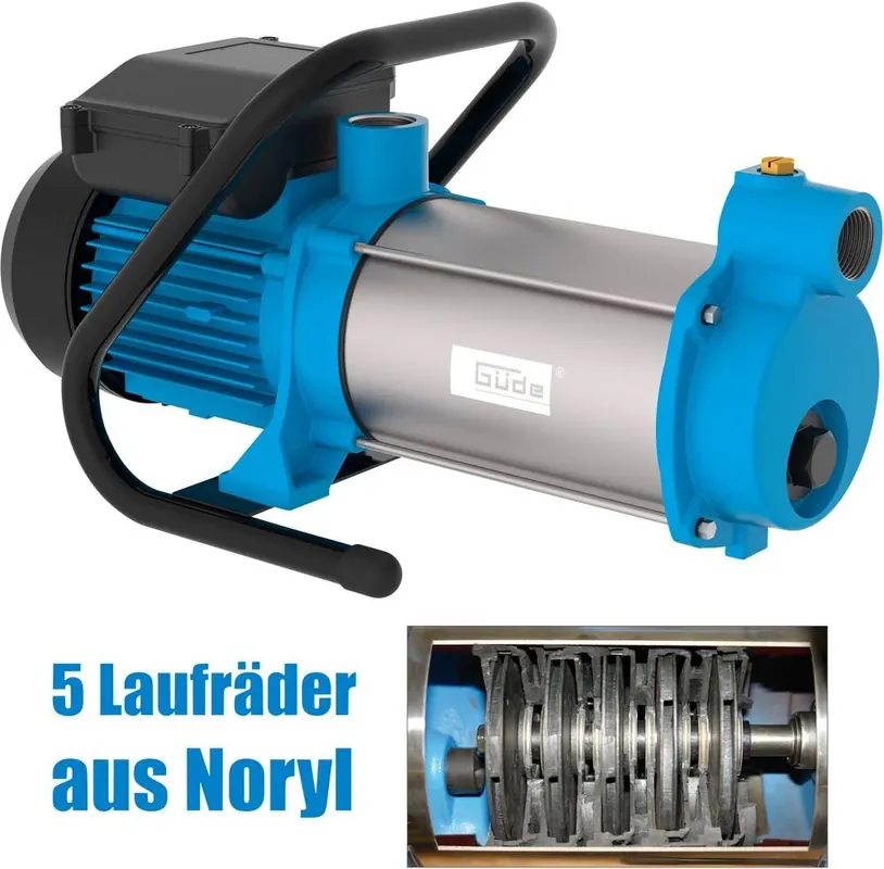 Expressversand Güde Elektro-Gartenpumpe MP 120/5A/GJ