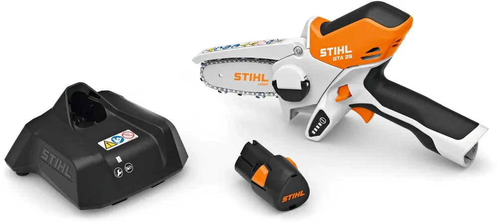 STIHL Akku-Gehölzschneider GTA 26 Set mit Akku AS 2 und Ladegerät AL 1 Neue Kollektion