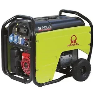 Heißes Angebot Pramac Benzin-Stromerzeuger S 8000 - PD612SH1Z03 Iso/Großtank