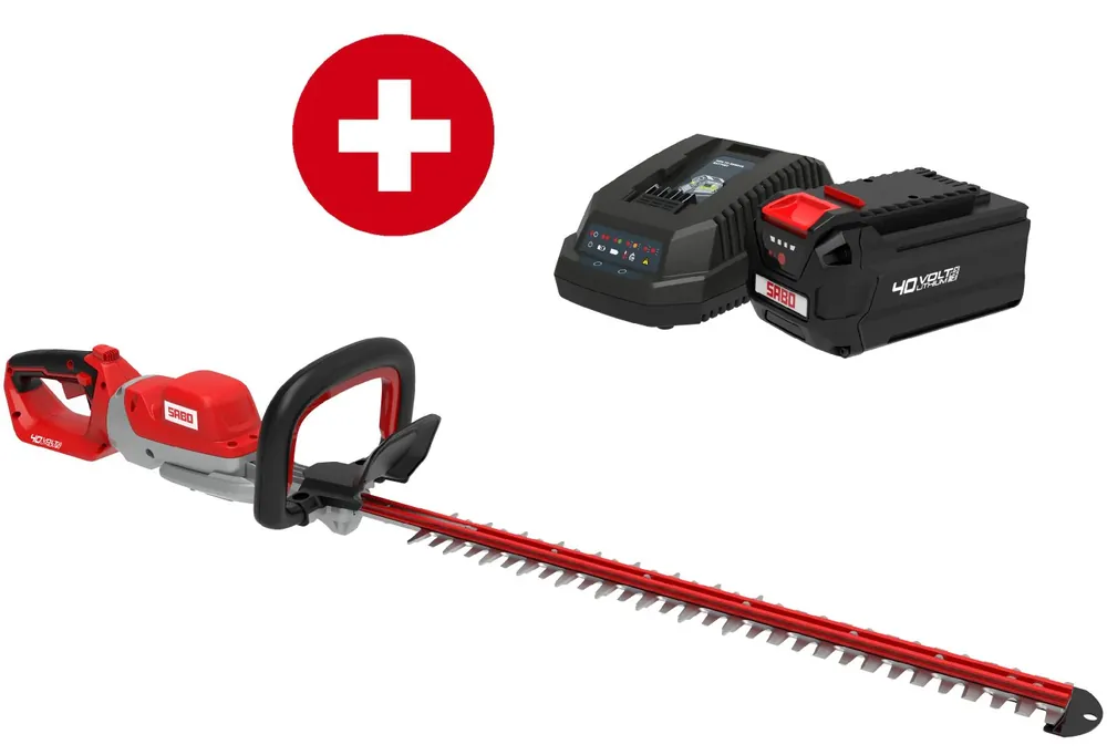 Direktkauf Sabo Accu-Heckenschere HC-66 -Set mit 4 Ah Akku und Standardladegerät