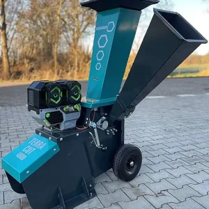 Remarc Akku-Häcksler Terra Cut 4000 BE mit 2 x EGO Akku BA6720T und EGO Schnell-Ladegerät Pro E CH7000E Finale Aktion