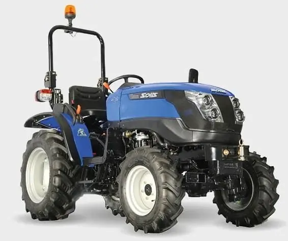 Echt Solis Kompakttraktor 26 mit Seitenschaltung Grundmaschine ohne Bereifung