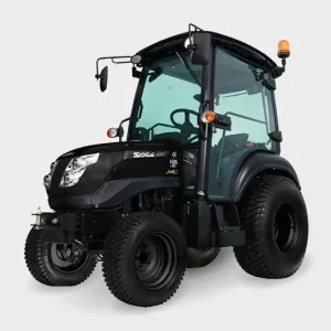 Solis Kompakttraktor 26 HST Panther in schwarz mit Kabine Grundmaschine ohne Bereifung Echt