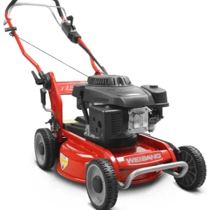 Geprüft Weibang Benzin-Mulchrasenmäher WB 466 SC M mit Radantrieb
