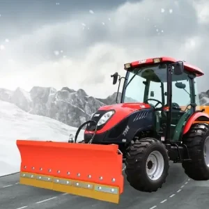Tym Allrad-Kompakttraktor T555 SH mit Winterpaket Kabine, Schneeschild und Streuer Heißes Angebot