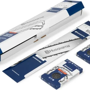 Husqvarna Ersatz-Set Kit SP33G 56 TG / .325 / 1,3 mm HM 2 Ketten und 1 laminierte Schiene Neu Im Sortiment