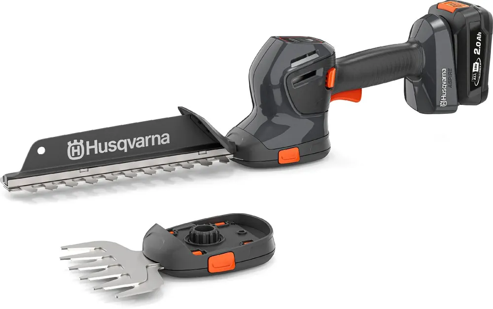 Husqvarna Aspire Akku 2-in-1 Gras- und Strauchschere S20-P4A ohne Stab, ohne Akku und Ladegerät Top-Angebot
