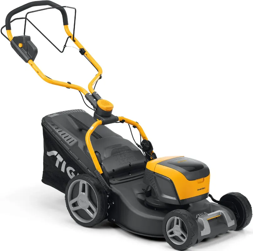 Stiga Akku-Rasenmäher mit Radantrieb Combi 548e S Kit mit 5 Ah Akku und Ladegerät Letzte Chance