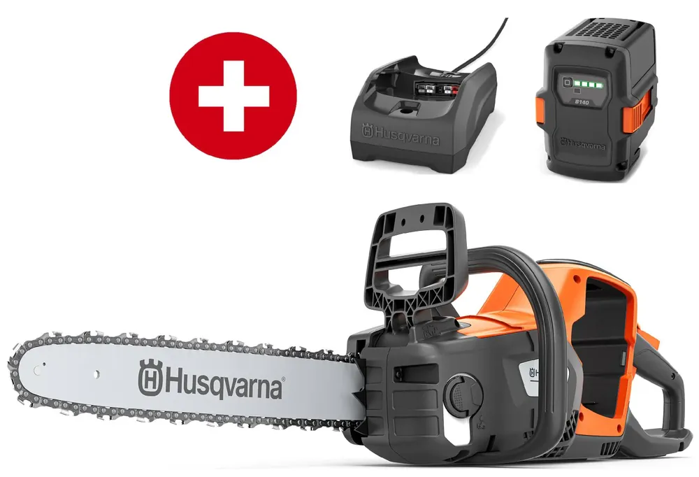 Meistverkauft Husqvarna Akku-Motorsäge 242i inkl. Akku B140 & Ladegerät C80